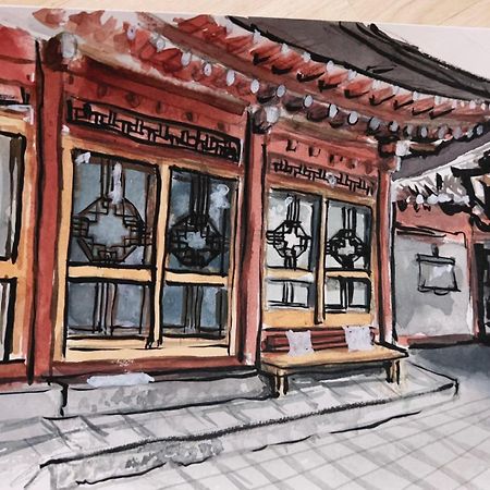 Hanok Guesthouse Suni Seul Esterno foto